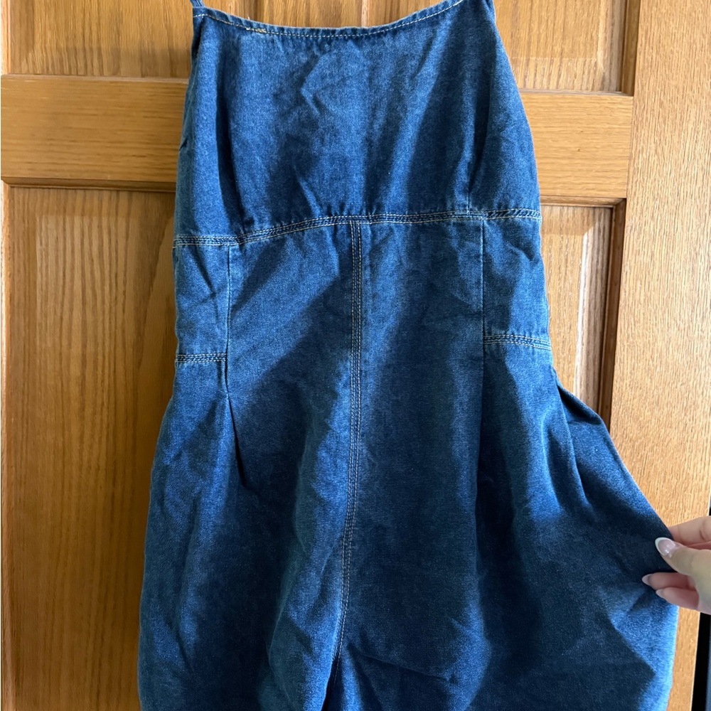 Denim Blue Jumpsuit